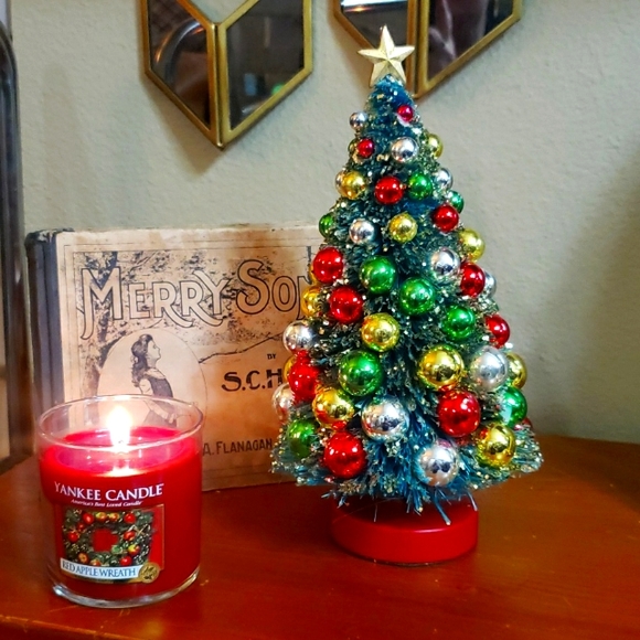 Christopher Radko Other - SOLD* Christopher Radko Shiny Brite Bottlebrush Christmas Tree